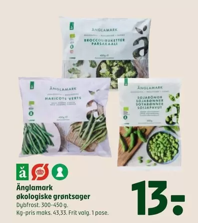 økologiske grøntsager