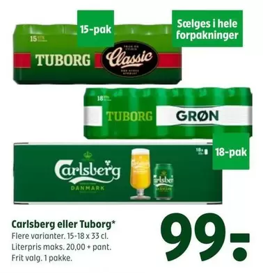 Carlsberg -  eller Tuborg