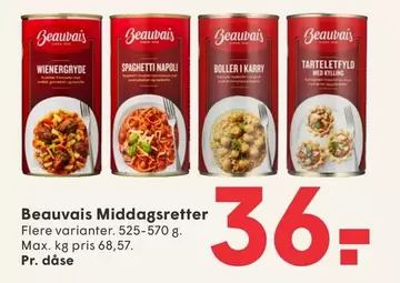 Middagsretter