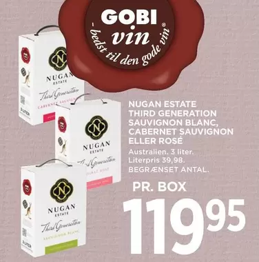 Rose - Third Generation Sauvignon Blanc, Cabernet Sauvignon eller Rosé