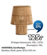 HANNIBAL bordlampe