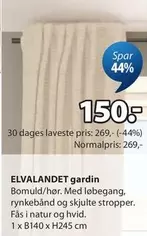 Natur - ELVALANDET gardin