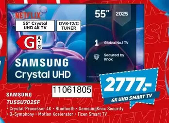 55" Crystal UHD 4K TV