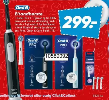 Oral B - Eltandbørste Pro 1