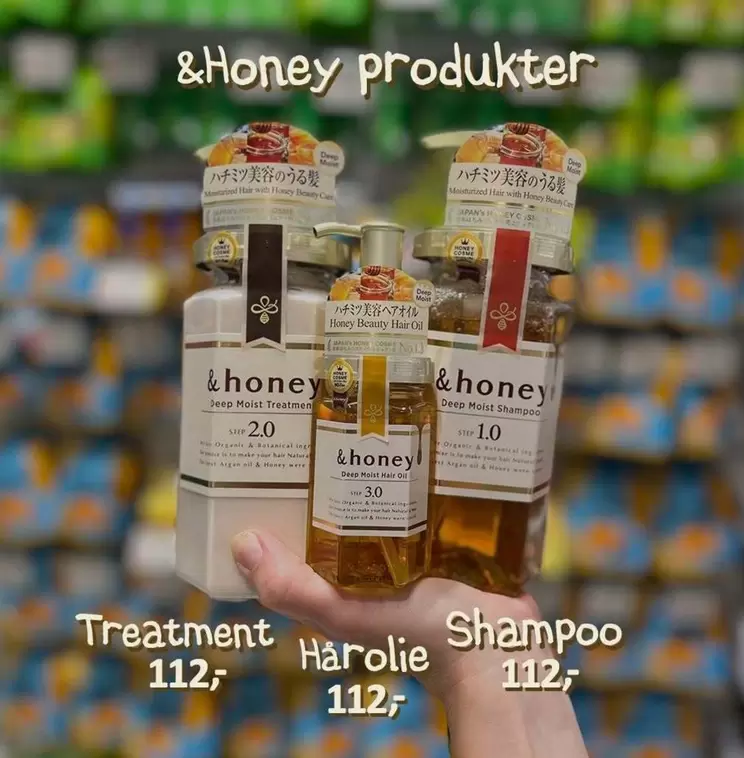 Honey - Treatment, Hair oil, Shampoo