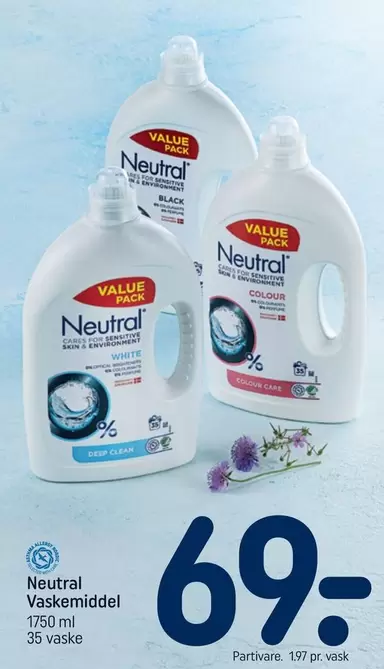 Neutral Vaskemiddel