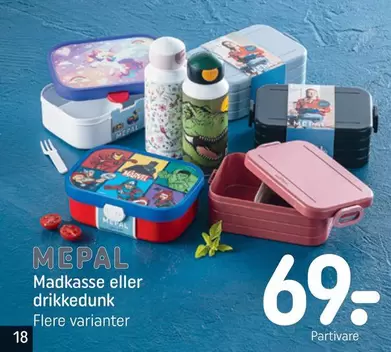 Madkasse eller drikkedunk