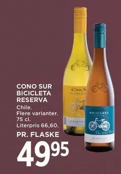 CONO SUR BICICLETA RESERVA