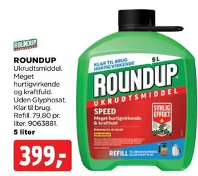 Roundup - Ukrudtsmiddel