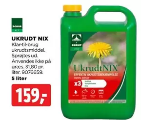 UKRUDT NIX Klar-til-brug ukrudtsmiddel