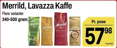 Merrild, Lavazza Kaffe