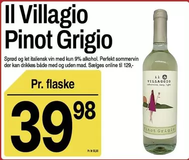 Easy - Pinot Grigio
