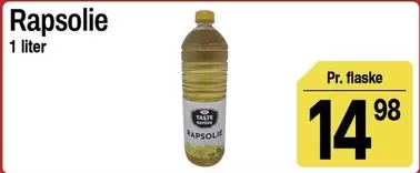 Rapsolie
