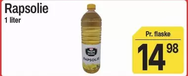 Rapsolie