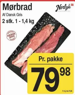 Mørbrad Af Dansk Gris