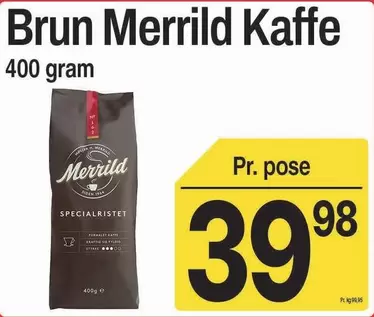 Brun Merrild Kaffe