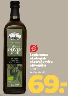 Italiensk økologisk ekstra jomfru olivenolie