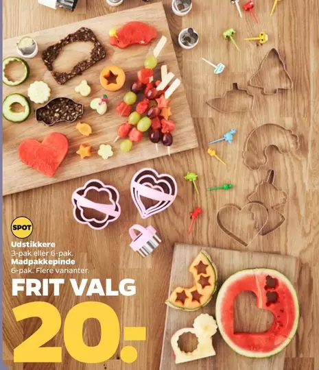 Udstikkere Madpakkepinde