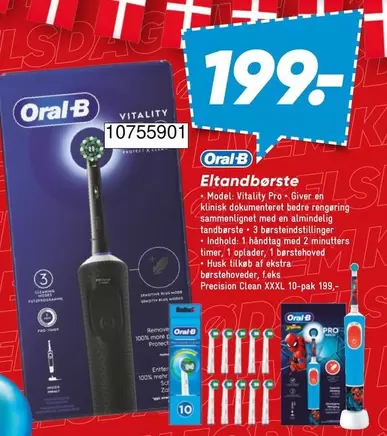 Oral B - Oral-B Eltandbørste Vitality Pro