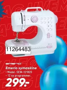 Emerio symaskine - Model: SEW-121820