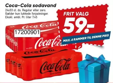 Coca Cola - Coca-Cola sodavand 24x33 cl.