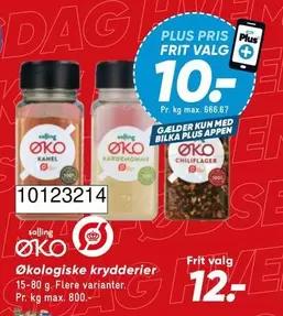 Økologiske krydderier 10123214