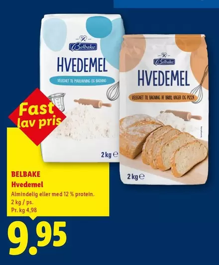 Hvedemel