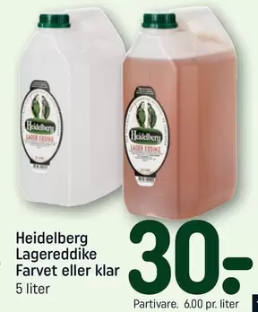 Heidelberg Lagereddike Farvet eller klar