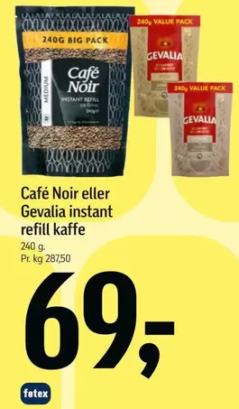 Instant Refill Kaffe