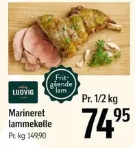Marineret lammekølle