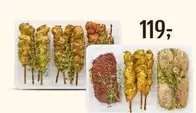 Meat skewers
