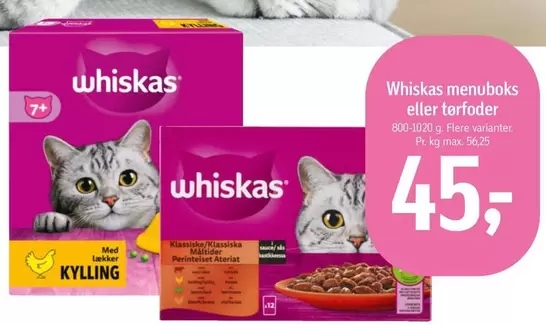 menuboks eller tørfoder