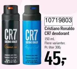 CR7 deodorant