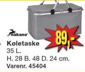 Køletaske 35 L. Varenr. 45404