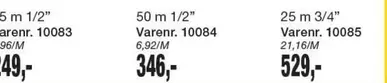5 m 1/2" Varenr. 10083