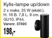 Kylis-lampe up/down