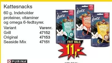 Omega - Kattesnacks