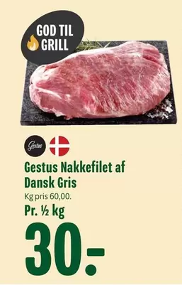 Gestus Nakke file t af Dansk Gris