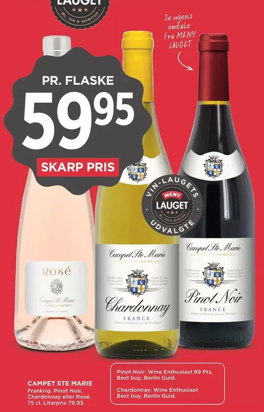 Best Buy - Champagne, Pinot Noir, Chardonnay
