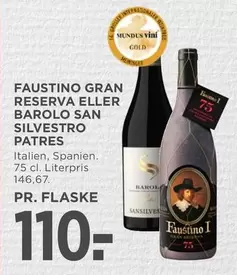 GRAN RESERVA ELLER BAROLO SAN SILVESTRO