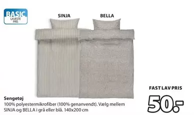 Sengetøj SINJA og BELLA