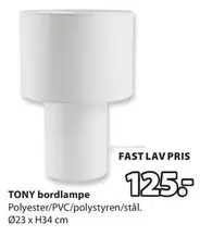TONY bordlampe