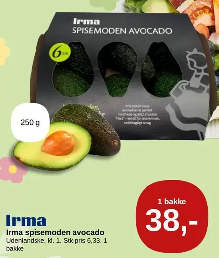 Spisemoden Avocado