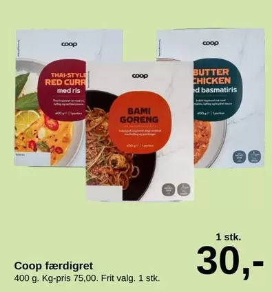 Red - færdigret