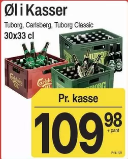 Carlsberg - Øl i Kasser