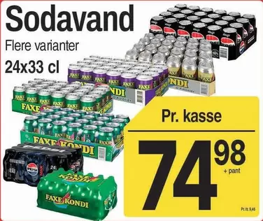 Faxe - Sodavand