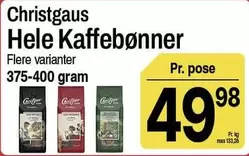 Hele Kaffebønner