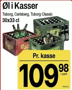 Carlsberg - Øl i Kasser