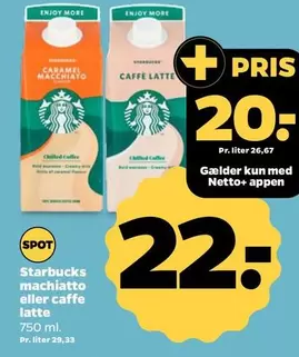 Starbucks macchiato eller caffe latte