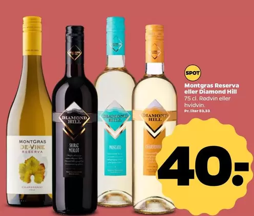 Montgras Reserva eller Diamond Hill